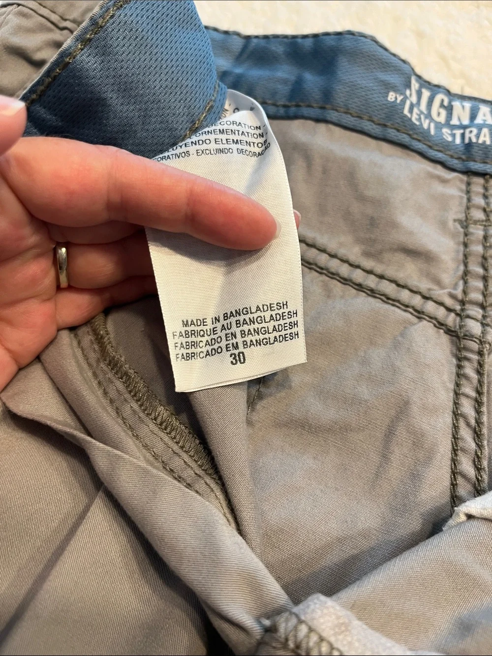 Levi Strauss men’s shorts